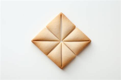 Premium AI Image | a wooden tile with a geometric pattern on it