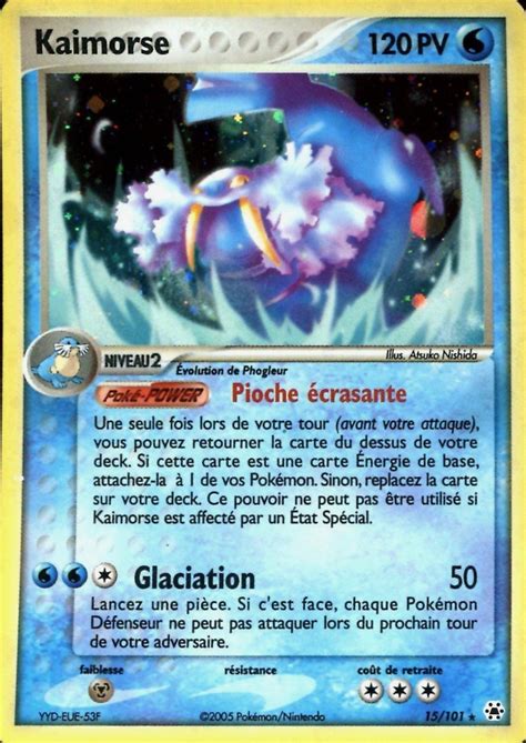 Kaimorse EX Légendes Oubliées 15 Poképédia