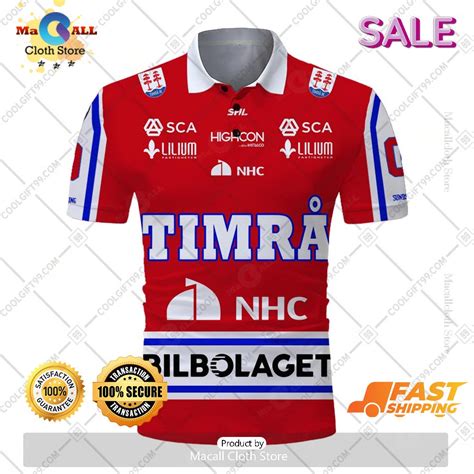 Best Personalized Shl Timra Ik Home Jersey Style Polo Shirt Macall