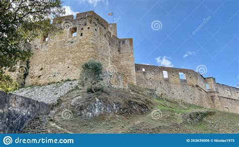 Tomar Aqueduct Templar Castle Portugal Historic Stock Photo - Image of ...