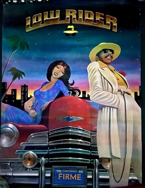 Vintage 1979 Lowrider Magazine Poster | El Pachuco Zoot Suits