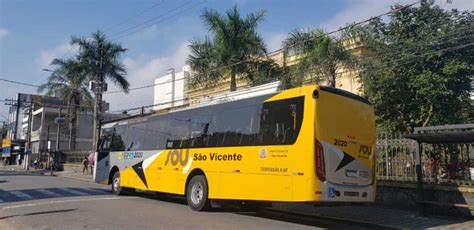 Ônibus de São Vicente têm novos itinerários e horários Diário do Litoral