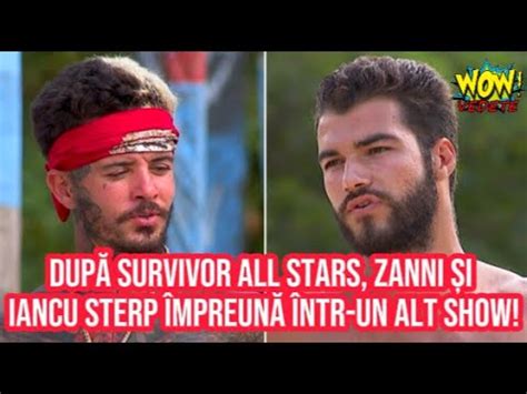 După Survivor All Stars Zanni și Iancu Sterp împreună într un alt show