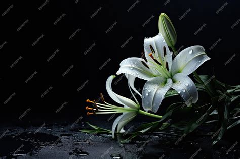 Premium Ai Image Condolence Card With Empty Space For Text Featuring