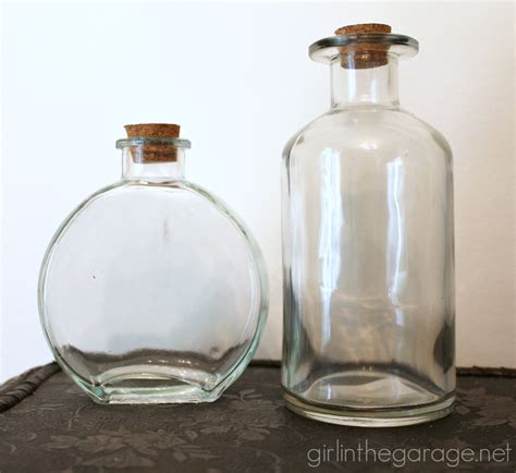 Embellished Glass Bottles With Vintage Flair Girl In The Garage®