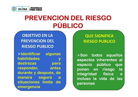 Prevencion En Riesgo Publico Prevencion Del Riesgoprevencion Del