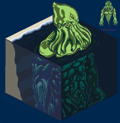 Cthulhu in the sea. by arnon-d on DeviantArt