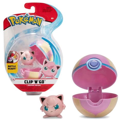 Pokemon Pokeball Clip N Go Jigglypuff Figurka Bitewna Zestawy Z