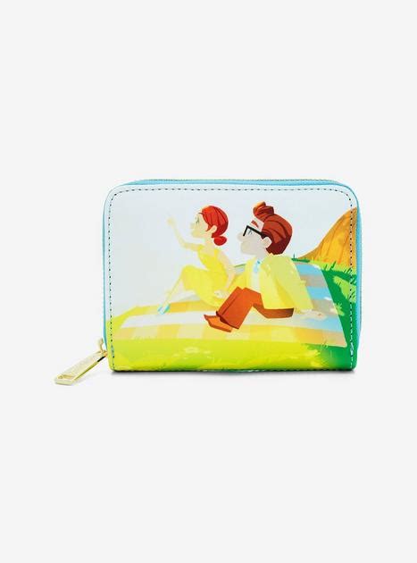 Loungefly Disney Pixar Up Carl And Ellie Daydream Small Zip Wallet Boxlunch Exclusive Boxlunch