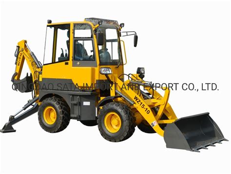 4 In 1 Bucket Small Size Backhoe Loader Power Wheels Backhoe China