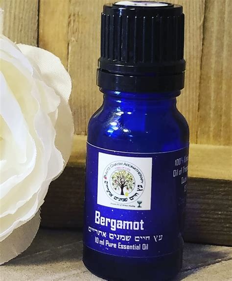 Bergamot 10ml ברגמוט Essential Oil Citrus Aurantium Bergamia Made In