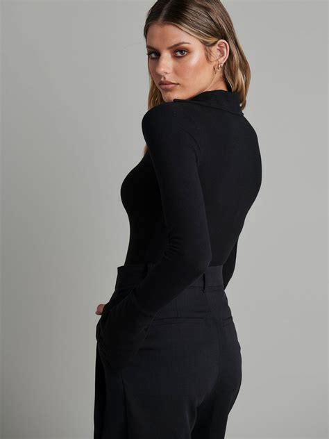 Bayse Celine Bodysuit Black Luella