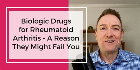 Biologic Drugs for Rheumatoid Arthritis – A Reason They Might Fail You ...