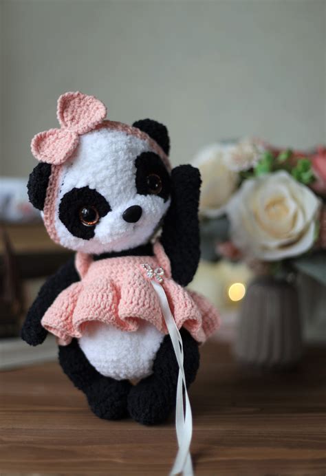 Crochet Pattern Panda Amigurumi Panda Pattern How To Crochet Etsy