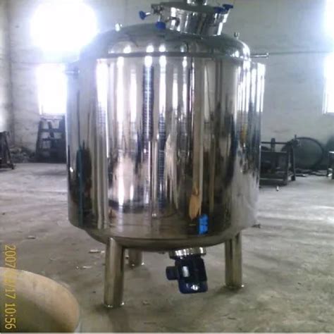 Ss Mixing Vessels Automation Grade Automatic At In Ahmedabad