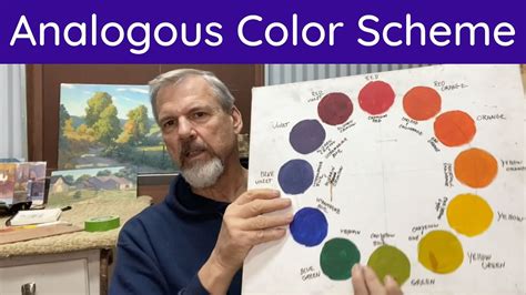 Analogous Color Scheme For Landscape Painting Tutorial For Beginners