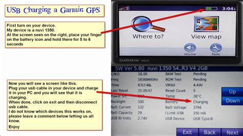 Usb Charging A Garmin Gps With Pc Youtube