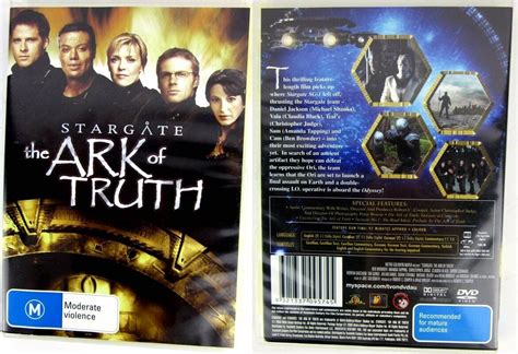 3 X STARGATE Movies DVD Bundle Lot The Ark Of Truth Continuum