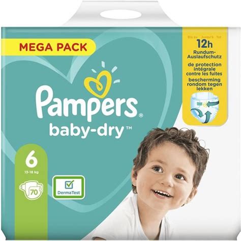 Lot De Pampers Baby Dry Couches Taille Kg Couches