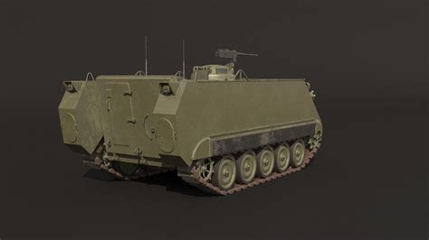 M113A3 Armored Personnel Carrier 3D model - TurboSquid 2012891