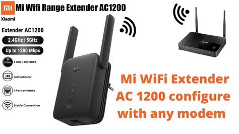 How To Configure MI Wifi Range Extender AC1200 YouTube