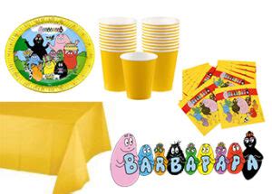 Set Completo Compleanno Barbapapà Il QuadrifoglioWeb