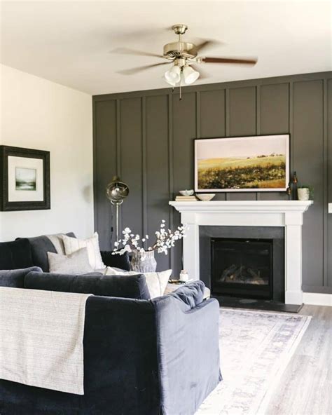 Board And Batten Steel Gray Accent Wall Soul Lane