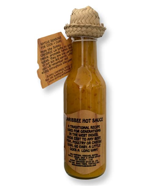 Sunny Caribbee Hot Sauce Yellow Oz Nutmeg And Co