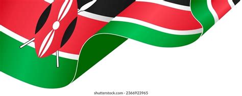 Kenya Flag Wave Isolated On Png Stock Vector (Royalty Free) 2366923965 ...