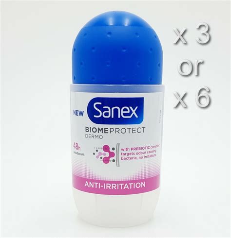 Sanex Biome Protect ANTI IRRITATION 48Hr Roll On Deodorant 50ml For