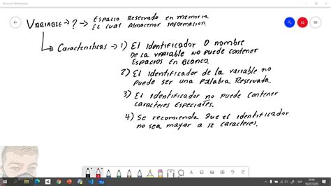 Concepto De Variables Y Constantes Youtube