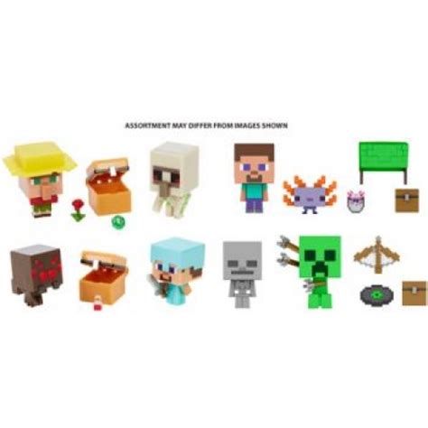 Minecraft Mob Head Minis Multi Pack Assorted Only Sold In Carton Of 10 All Brands Toys Pty Ltd