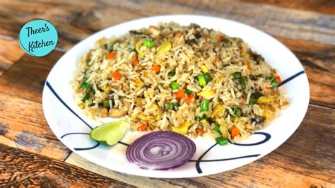 Mushroom Egg Fried Rice Youtube