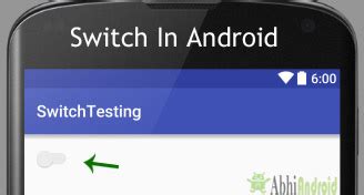 Switch (On/Off) Tutorial With Example In Android Studio | Abhi Android