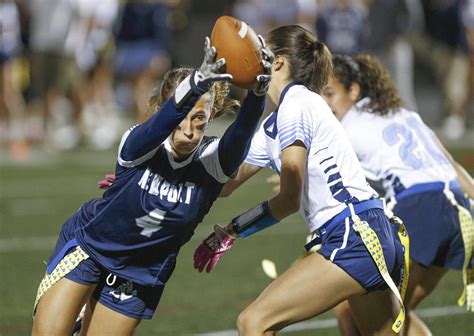 Newport Harbor Girls Flag Football Closing In On League Title