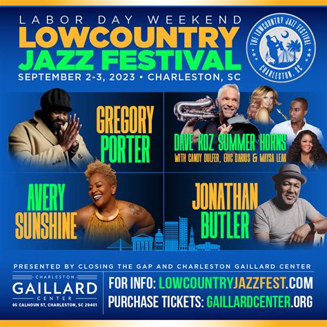 Lowcountry Jazz Festival 2023 Smooth Jazz And Smooth Soul