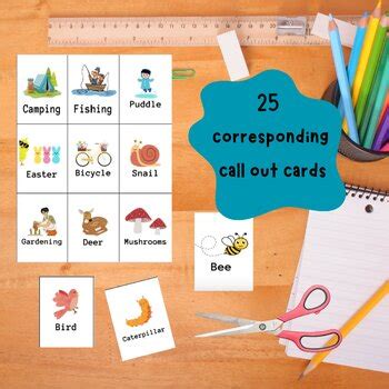 Bingo Cards - Spring Themed | 30 different cards | Call out cards included