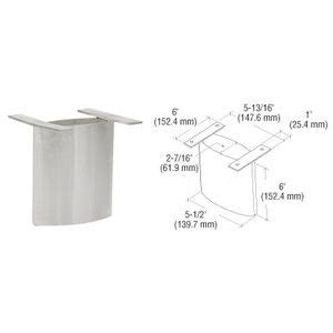 Crl Alum Scs V Vcp Brushed Stainless Vertical Steel Support