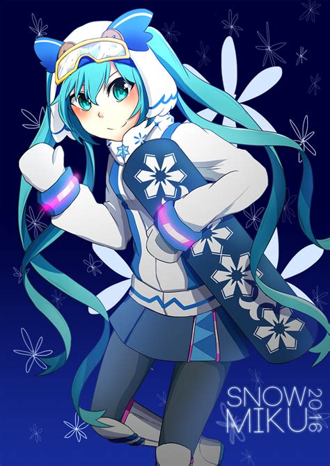 Fan Art Snow Miku 2016 By Rktsm On Deviantart