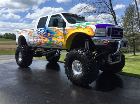 1999 Ford F250 Truck Lifted Custom Monster Truck 1ftnw21s8xed10541