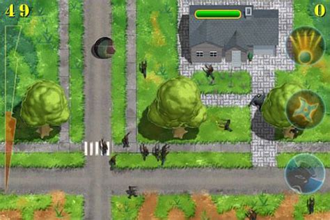 Screenshot of Zombie Ball (iPhone, 2011) - MobyGames