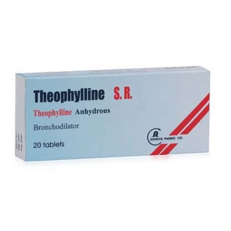 Bronchodilator Theophylline Sustained Release Tablets Tab At Best