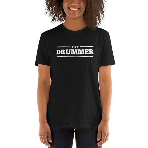 Drummer Unisex Shirt Musician Shirts Drummers T Etsy