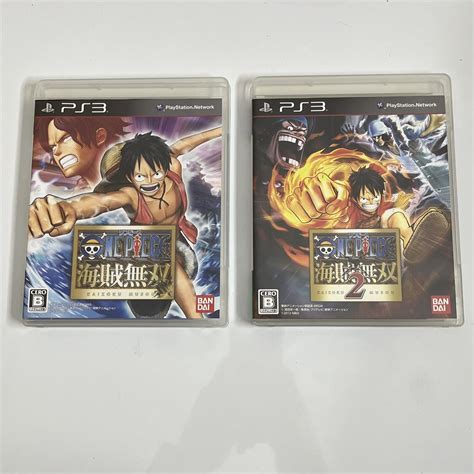 One Piece Kaizoku Musou 1 & 2 - Sony PlayStation PS3 JAPAN Game Comple