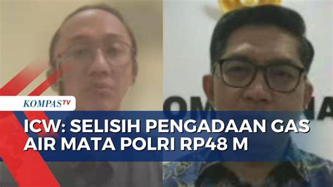 Pengadaan Gas Air Mata Polri Kemahalan Ada Mark Up Atau Potensi