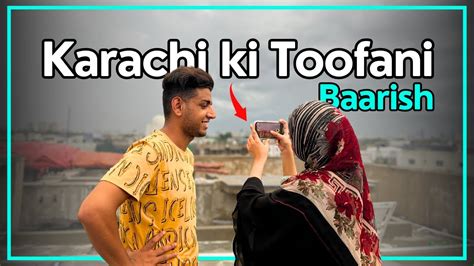 Karachi Ki Tofani Barish Pheli Barish Hogai Karachi M Shukar YouTube