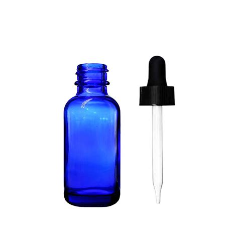 1 Oz Blue Bottle With Dropper For Sale Mayernik Kitchen