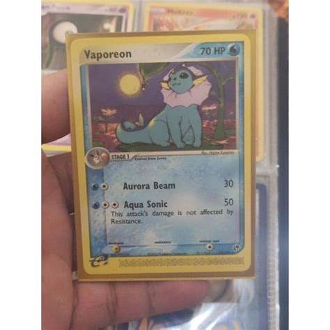 Vaporeon - Pokemon Card | Shopee Philippines