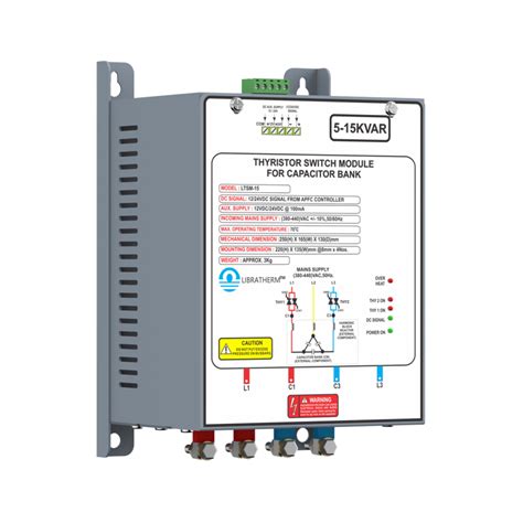 Three Phase Thyristor Power Controller Pow 12 Pa Cl Libratherm Instruments