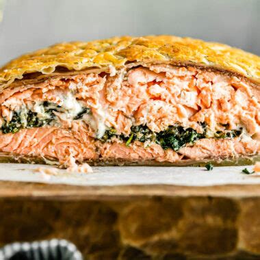 Salmon Wellington En Croute Step By Step Photos Pwwb